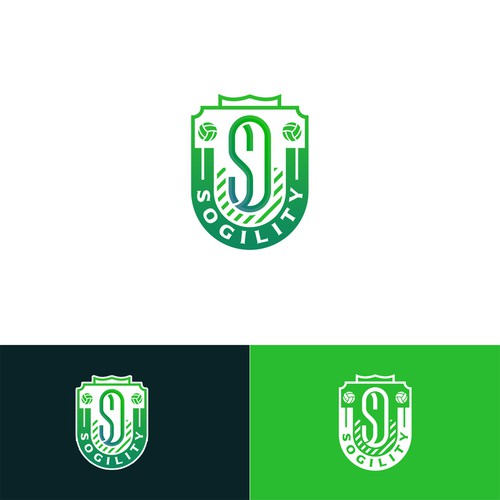 Football Crest Design for Sogility Design by Arisabd