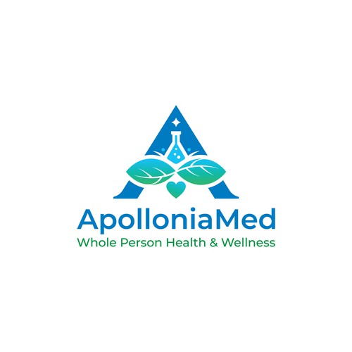 Logo - Where science meets nature. Whole human health Design by Netra_Air