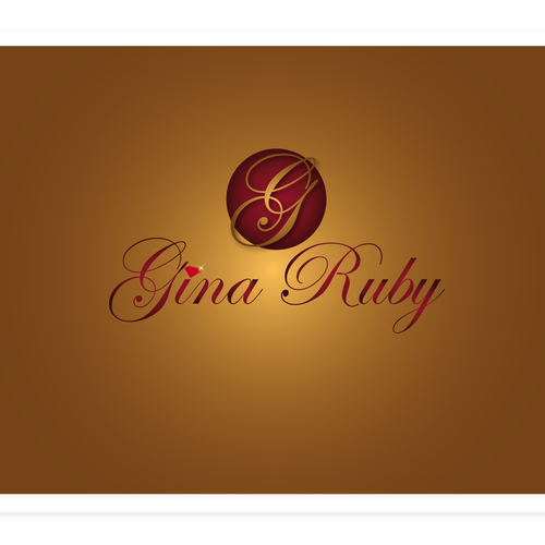 Design di New logo wanted for Gina Ruby  (I'm branding my name) di nicole lin designs