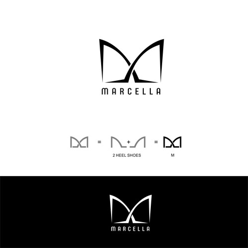 Women shoes brand logo design Design by GA19