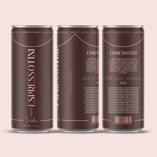 We need a Sexy, Luxuriously Designed Espresso Martini in a Can that appeals to women (and men). Design por ibrhmglbs