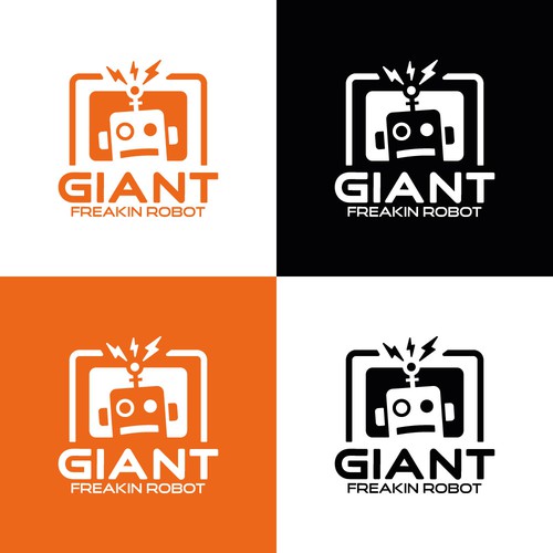 Minimalist, Classy Giant Robot Logo Wanted Design von tdesign.taner