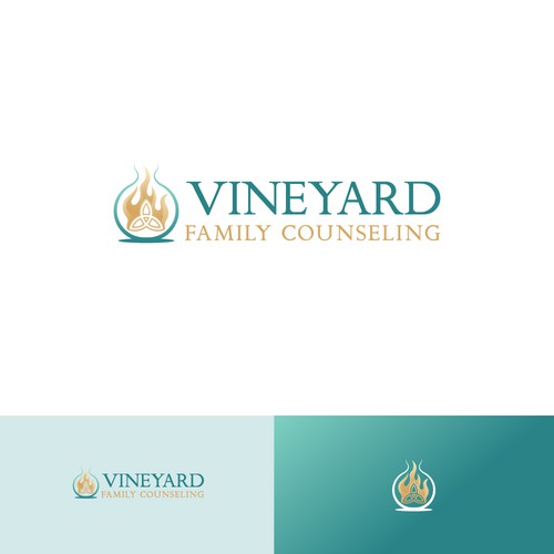 Design a sophisticated but warm and welcoming logo for a community counseling practice. Diseño de gimb