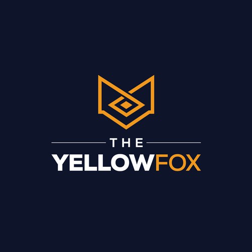 The Yellow Fox Design by Mr.CreativeLogo