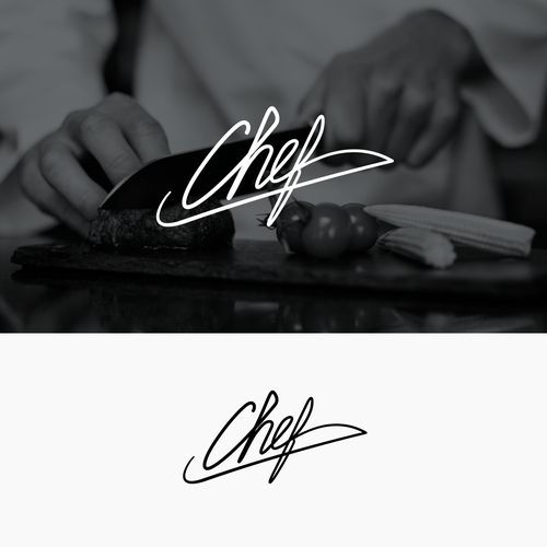 "CHEF": Food & Cooking Social Media Logo Design by Blinca
