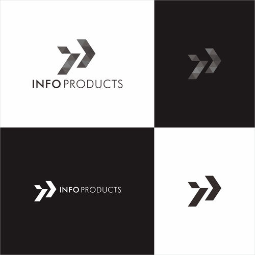 InfoProducts.com - Logo & Branding Design by Grad™