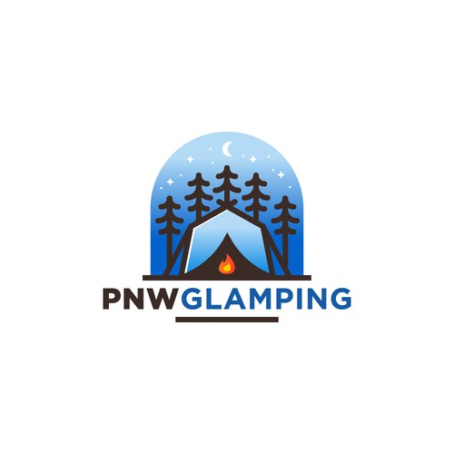 Design a logo for luxury Glamping Business Design by hendrARTwork