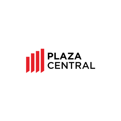 Logotipo Plaza Central Design by zen.logo