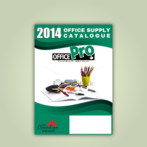 Diseño de Create a winning 2014 Cover for an Office Supply Catalogue, WE HAVE UPGRADED  de IcarusDesign