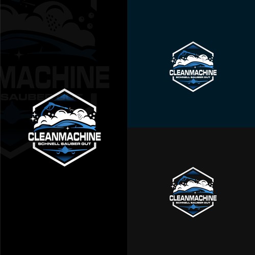 CleanMachine / Logo for Car and Plane Detailing Design by Brandingo™