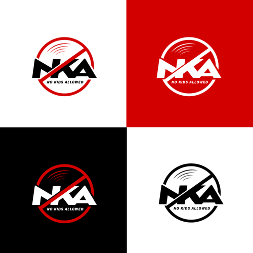 DJ Name Logo Needed for Marketing- NKA (No Kids Allowed) Design by ropix