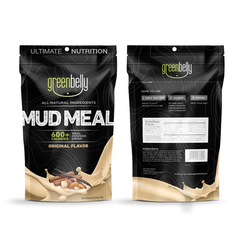 Design our new backpacking food packaging (Greenbelly Meals) Design by Nubia Design