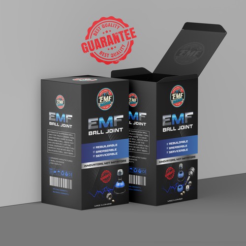Artwork Design for Automotive Ball Joint Packaging Design by Next Vision