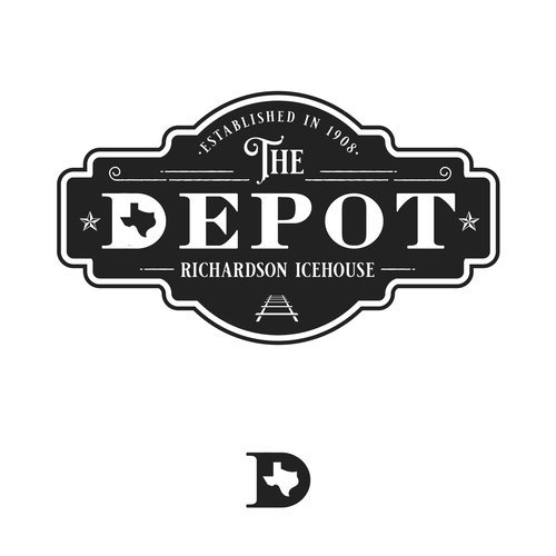 "Texas Icehouse concept" winning Logo & brand identity pack