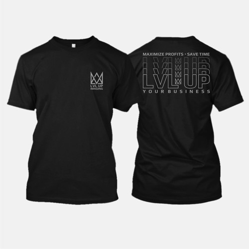 New Shirt Design for LVL Up Imaging Design réalisé par Dee29ers