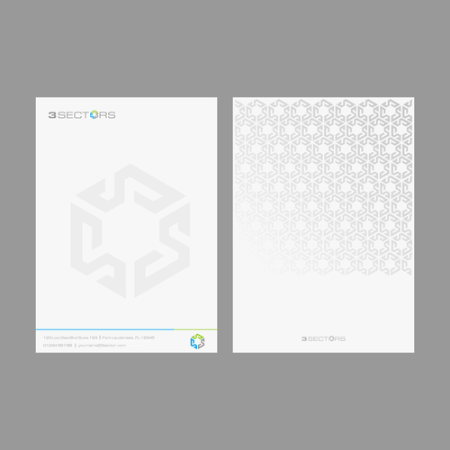 Design logo for 3Sectors (Conference and exhibition organization company) Design by debora_
