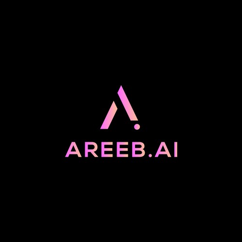 interactive visual bot that uses ai to talk to people, areeb is an Arabic female name Design by SP-99