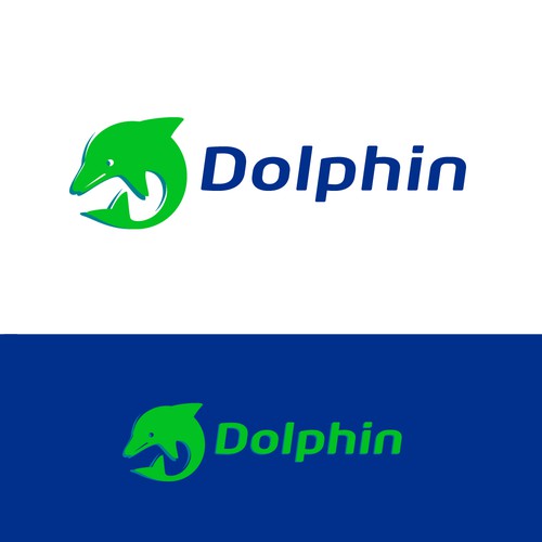 New logo for Dolphin Browser Design by essign