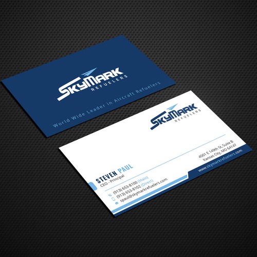 Need business card redesign for Aircraft Truck Fueling company Design by VIVID_Design.