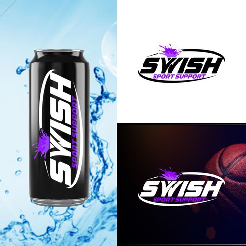 Designs Swish A New Sports Drink! Logo design contest