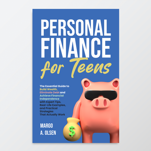 Cover design for a book about personal finance that will appeal to Gen Z Design by Lala_