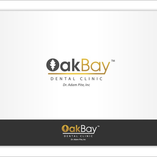 NO CHEESY SMILING TOOTH LOGOS DENTIST in OAK BAY, BC CANADA Logo