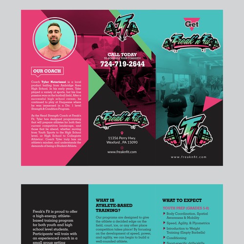 Gym Brochure Design by Dzine Solution