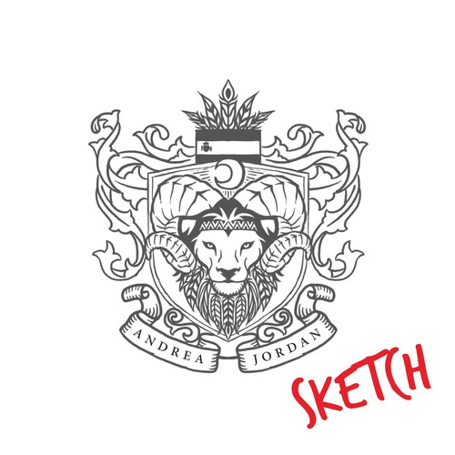 Family Crest for Valentines Day Design by Wiell