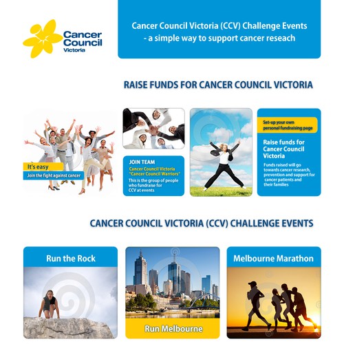 99nonprofits: Design a poster for Cancer Council Victoria, a nonprofit ...