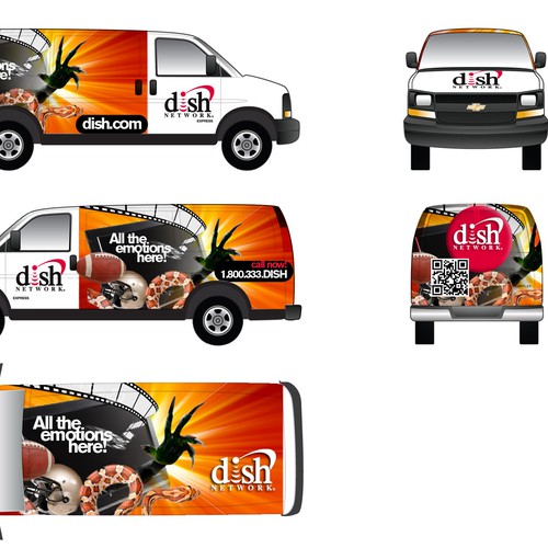 Diseño de V&S 002 ~ REDESIGN THE DISH NETWORK INSTALLATION FLEET de Carlos Aguilar