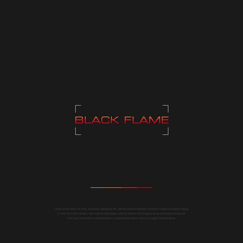 Design Cool, masculine Logo for company name „Black Flame” por futony