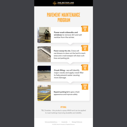 pavement maintenance Design by Pixel Geek