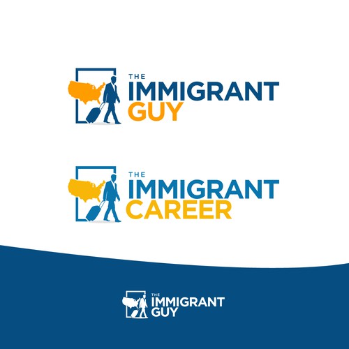 Proudly design a brand logo to support 45M+ U.S. Immigrants Design by ACZ_designs