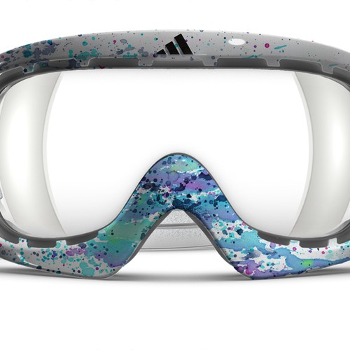 Design adidas goggles for Winter Olympics Design by Zadok44