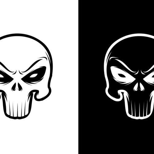 Create A Badass Skull Logo For Logo Design Contest