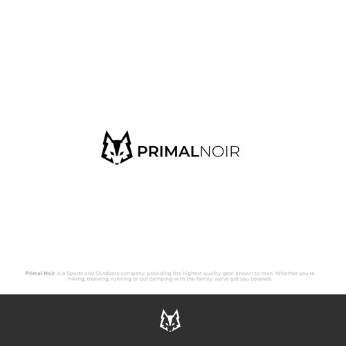 Need A Dope Ass Minimalistic Wolf Logo! Diseño de grskwtz