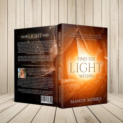 Book cover “find the light within” Design by ßež@leL