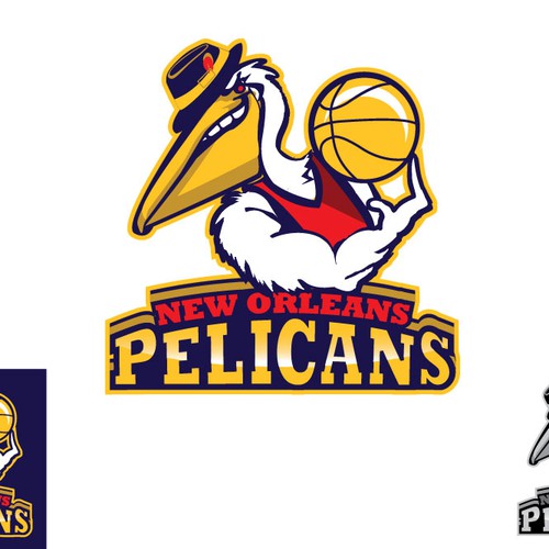 99designs community contest: Help brand the New Orleans Pelicans!! Design by Sunny Pea