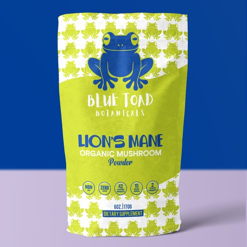 Blue Toad Botanicals™ Needs A Fun & Creative Package Design! Design by _ANTOR_