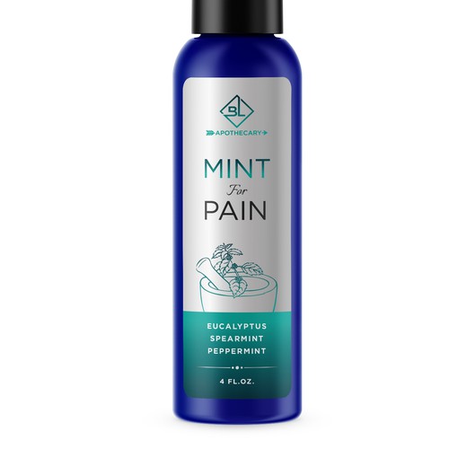 Pain Spray Label Design by Rifat_Jishan