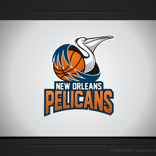 99designs community contest: Help brand the New Orleans Pelicans!! Réalisé par masjacky