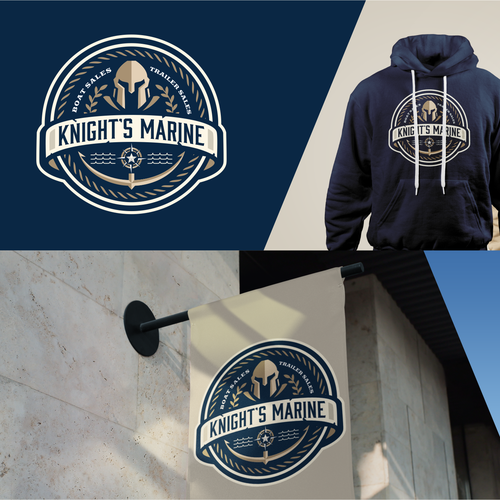 Knight Marine Logo Design by Grace's_Secret
