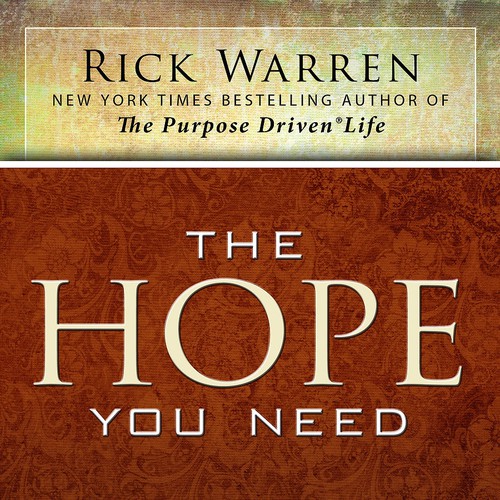 Design Rick Warren's New Book Cover Design réalisé par Brotherton