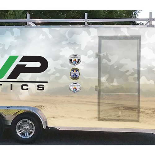 DESIGN A TRAILER WRAP FOR MILITARY ROBOTS - MVP ROBOTICS Design by RockPort ★ ★ ★ ★ ★