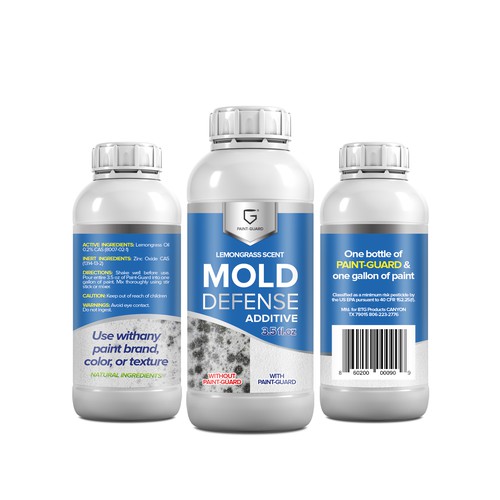 Paint Additive Label Redesigned for Store Shelves Design by creationMB