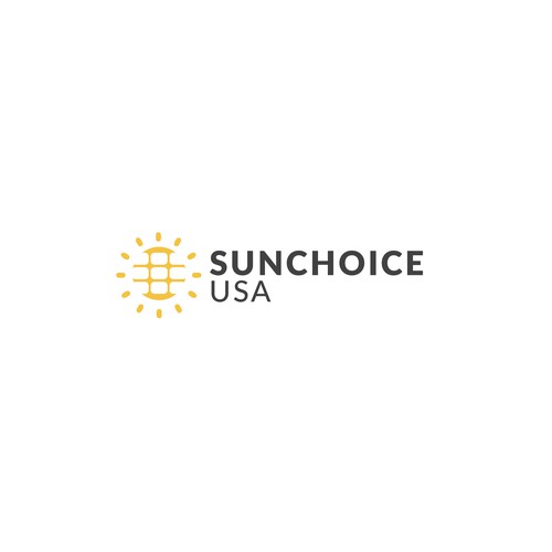 Solar Sales upscale logo  Design by Design Republik