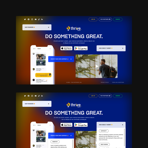 Forbes-listed company needs website for Gen-Z users Design by Rostyslav Pavliukh™