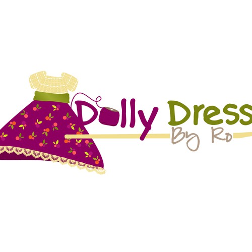 Crear un diseño de logotipo para DollyDressbyRo Design by Güémez