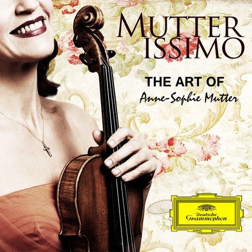 Illustrate the cover for Anne Sophie Mutter’s new album Diseño de Carmen CA.JA.