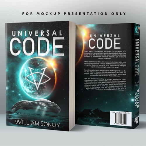 Universal Code Book Cover Diseño de Gd™